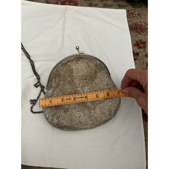 Vintage Walborg Womem's Gold Beaded Evening Shoulder Bag - Picture 7 of 7